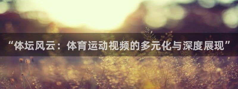MK体育官方正版app集团logo：“体坛风云：体育