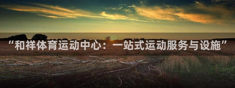 MK体育官网下载平台假的吗是真的吗：“和祥体育运动中心：一站